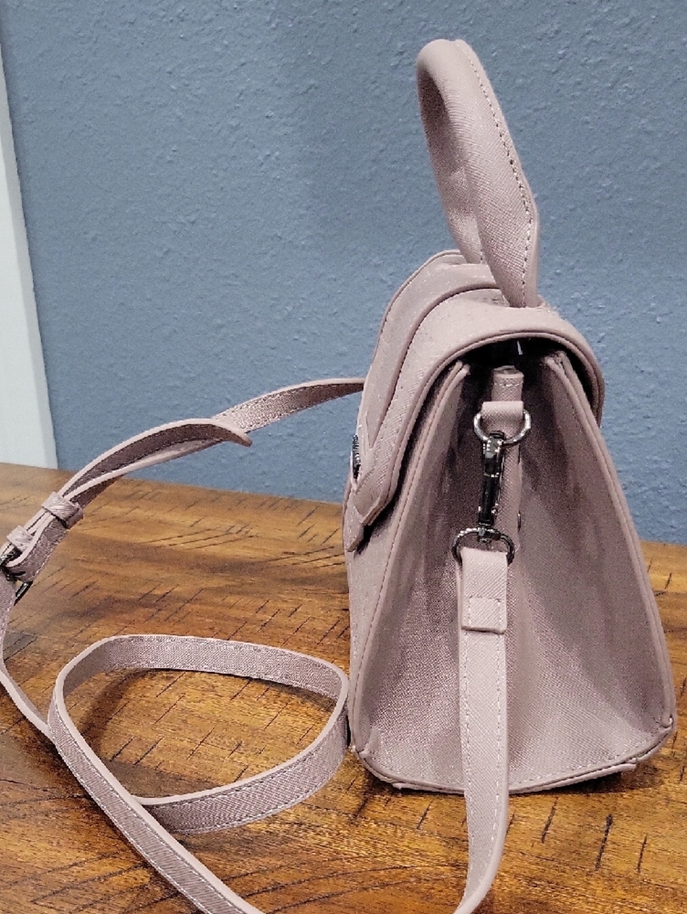 🆕️Steve Madden Blush Pink Satchel with Removable Strap - Picture 3 of 8